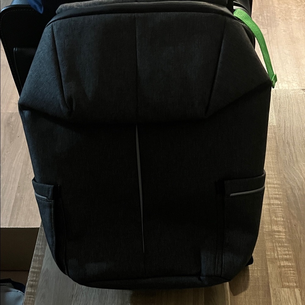 Sleek Black Men's Backpack